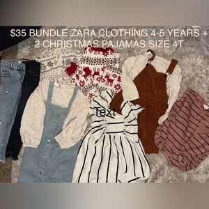 ZARA BUNDLE 4-5 YEARS OLD